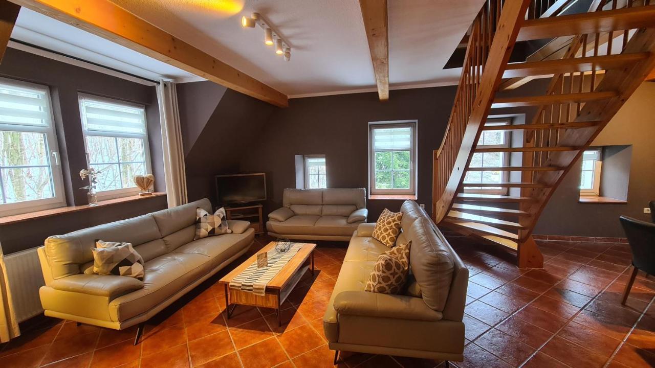Appartements Im "Landhaus Am Frohnauer Hammer" Annaberg-Buchholz Eksteriør bilde