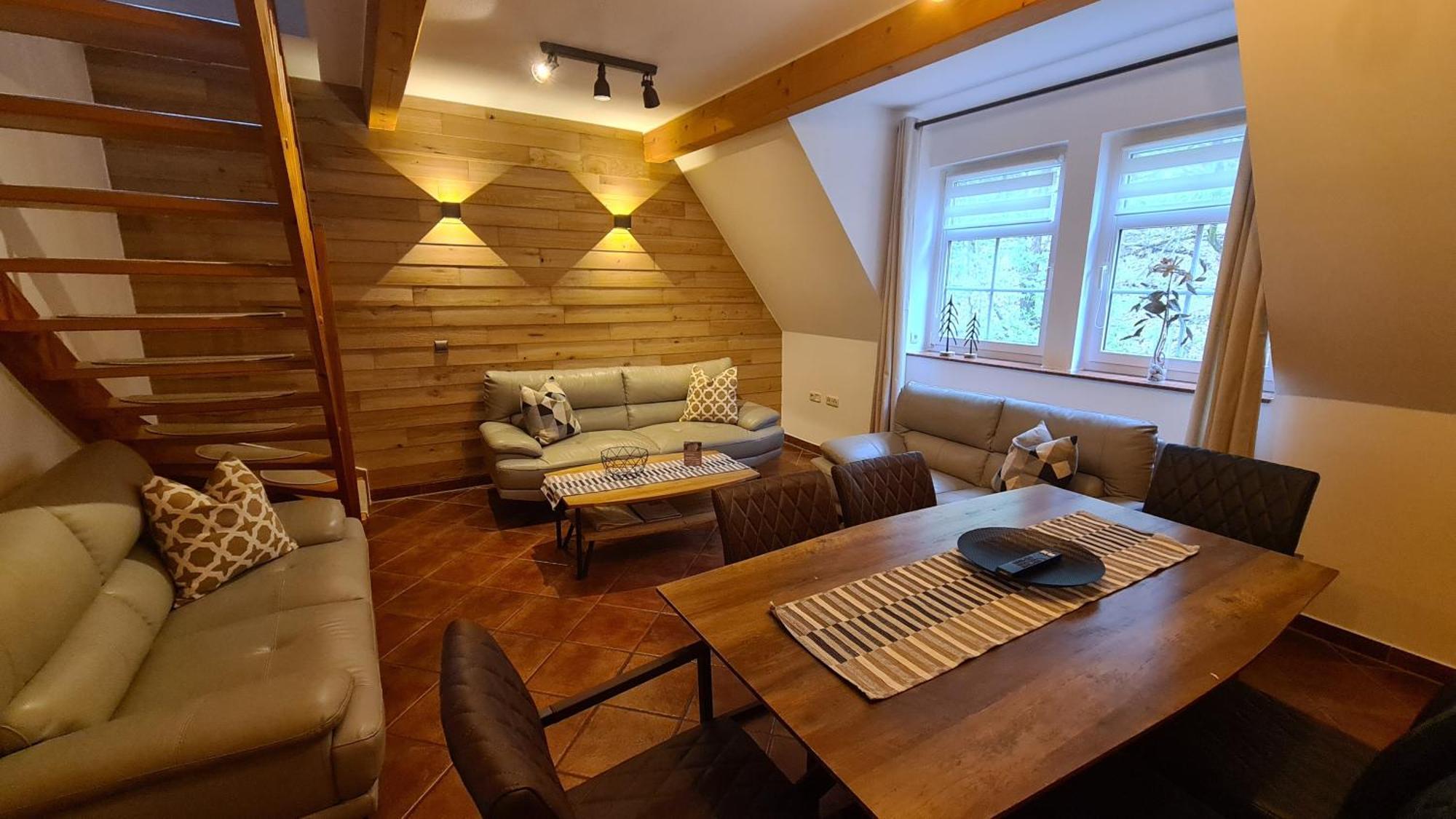 Appartements Im "Landhaus Am Frohnauer Hammer" Annaberg-Buchholz Eksteriør bilde
