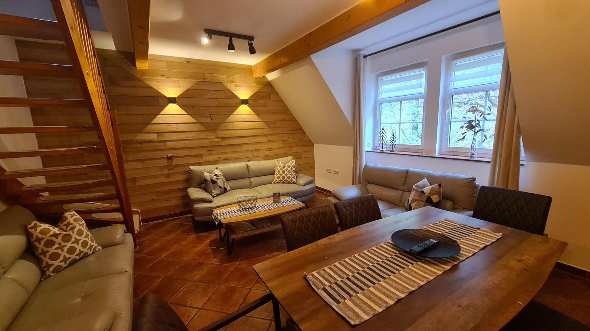 Appartements Im "Landhaus Am Frohnauer Hammer" Annaberg-Buchholz Eksteriør bilde